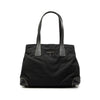 Prada Saffiano Trimmed Tessuto Shopper Tote Secondhand