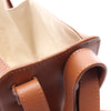 LOEWE Small Raffia and Leather Hammock Bag Secondhand