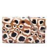 Gucci Calfskin Leopard Print Betty Wallet On Chain Secondhand