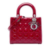 Dior Medium Patent Cannage Lady Dior Secondhand