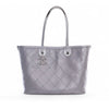 Chanel Large Quilted Metallic Caviar Shopping Fever Tote Secondhand