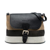 Burberry Mega Check Canvas and Grained Calfskin Gowan Crossbody Secondhand