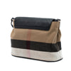 Burberry Mega Check Canvas and Grained Calfskin Gowan Crossbody Secondhand
