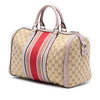 Gucci Medium GG Canvas Web Joy Boston Bag Secondhand