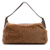 Celine Shearling and Leather Romy Shoulder Bag Secondhand