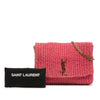 Saint Laurent Medium Raffia Monogram Kate Crossbody Secondhand