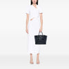 Prada Glace Calf Twin Pocket Double Handle Satchel Secondhand