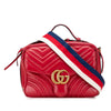 Gucci Small GG Marmont Matelasse Leather Sylvie Top Handle Satchel Secondhand