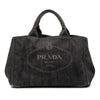 Prada Denim Canapa Logo Tote Secondhand