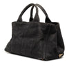 Prada Denim Canapa Logo Tote Secondhand