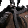 Burberry House Check Canvas and Leather Parsons Satchel Secondhand