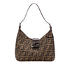 Fendi Zucca Canvas Shoulder Bag Secondhand