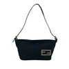 Fendi Zucchino Canvas Shoulder Bag Secondhand