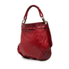 Gucci Calfskin Abbey D Ring Ruffle Hobo Secondhand