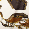 Hermès Les Voitures a Transformation Silk Scarf 90 Secondhand