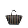 Fendi Pequin Canvas Tote Secondhand