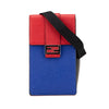 Secondhand Fendi Bicolor Leather Phone Holder Crossbody