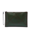 Bottega Veneta Perforated Leather Clutch Secondhand