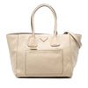 Prada Vitello Daino Front Pocket Open Convertible Tote Secondhand