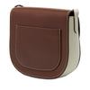Celine Small Bicolor Glazed Calfskin Trotteur Crossbody Secondhand