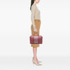Gucci Medium Calfskin Web Joy Boston Bag Secondhand