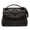 Prada Small Nappa Triangle Stitched Spectrum Flap Secondhand