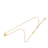 Secondhand Louis Vuitton Gold Plated Essential V Necklace