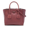 Prada Glace Calf Twin Pocket Satchel Secondhand