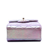 Chanel CC Quilted Iridescent Lambskin Phone Holder with Chain Secondhand