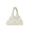 Bottega Veneta Lambskin Maxi Intrecciato Padded Lock Tote Secondhand