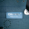 Chanel Calfskin and Tweed Small Piercing Light Bucket Bag Secondhand