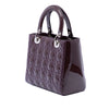Dior Medium Patent Cannage Lady Dior Secondhand