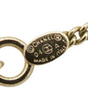 Chanel Gold Plated CC Lipstick Pendant Necklace Secondhand
