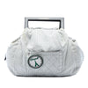 Chanel Striped Canvas Coco Paris Handbag Secondhand