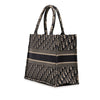 Dior Medium Oblique Embroidered Canvas Book Tote Secondhand