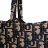 Dior Medium Oblique Embroidered Canvas Book Tote Secondhand