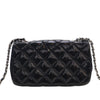 Chanel Extra Mini Rectangular Classic Patent Single Flap Secondhand
