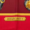 Hermès Harnais De Cour Silk Scarf 90 Secondhand