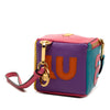 Miu Miu Goatskin Logo Cube Wristlet Coin Pouch Secondhand