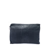 Bottega Veneta Nappa Intreccio Imperatore Zip Clutch Secondhand