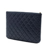 Chanel Medium Quilted Lambskin O Case Clutch Secondhand