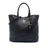 Prada Vitello Daino Open Convertible Tote Secondhand