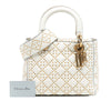 Dior Medium Lambskin Cannage Studded Supple Lady Dior Secondhand