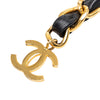 Chanel CC Gold Plated Leather Woven Chain Link Belt Secondhand
