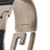 Gucci Leather and Brass G Cuff Bracelet Secondhand