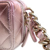 Chanel Mini Metallic Lambskin Coco Punk Cube Bag Secondhand