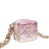 Chanel Mini Metallic Lambskin Coco Punk Cube Bag Secondhand