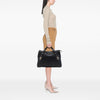Gucci Calfskin Crest Boule Top Handle Bag Secondhand