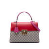 Gucci GG Supreme Padlock Top Handle Bag Secondhand
