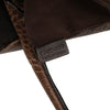 Celine Embossed Leather Trimmed Macadam Canvas Vertical Tote Secondhand